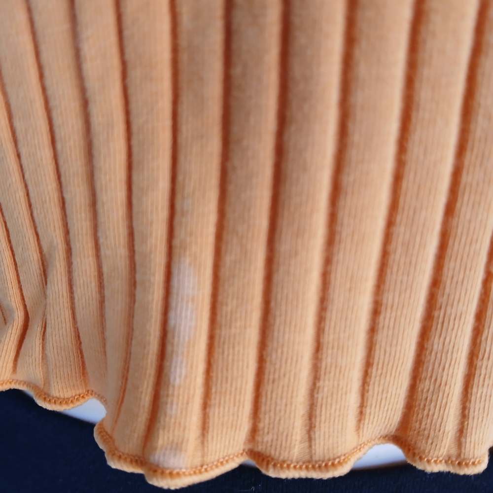 Old Navy Women's Orange Ribbed Camisole - Picture 6 of 8